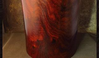 紫檀木笔筒 紫檀木笔筒