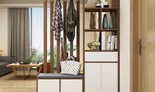 隔断鞋柜装修效果图 隔断鞋柜装修效果图